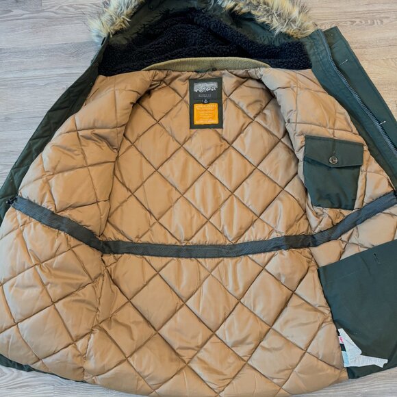 J. Crew Nordic Parka w/Primaloft - Green - Men's Medium - Picture 3 of 5